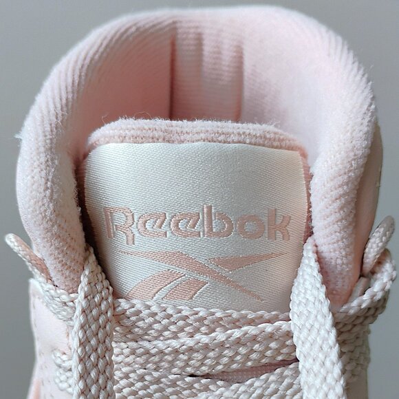 Reebok Women's Club C Geo Mid Lightweight Platform Sneaker in Lovely Light Pink - Picture 12 of 15